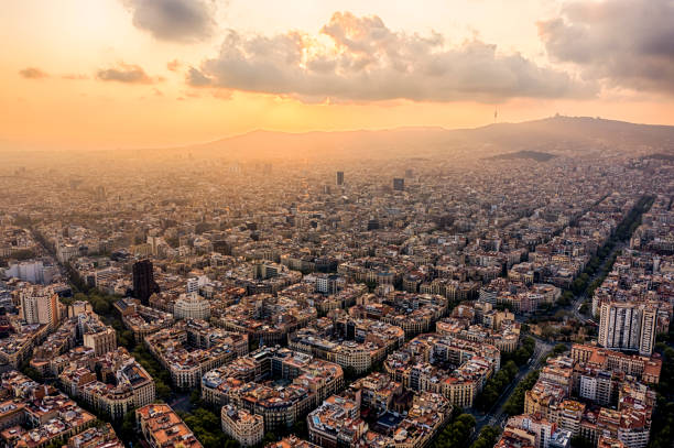 sunset Barcelona